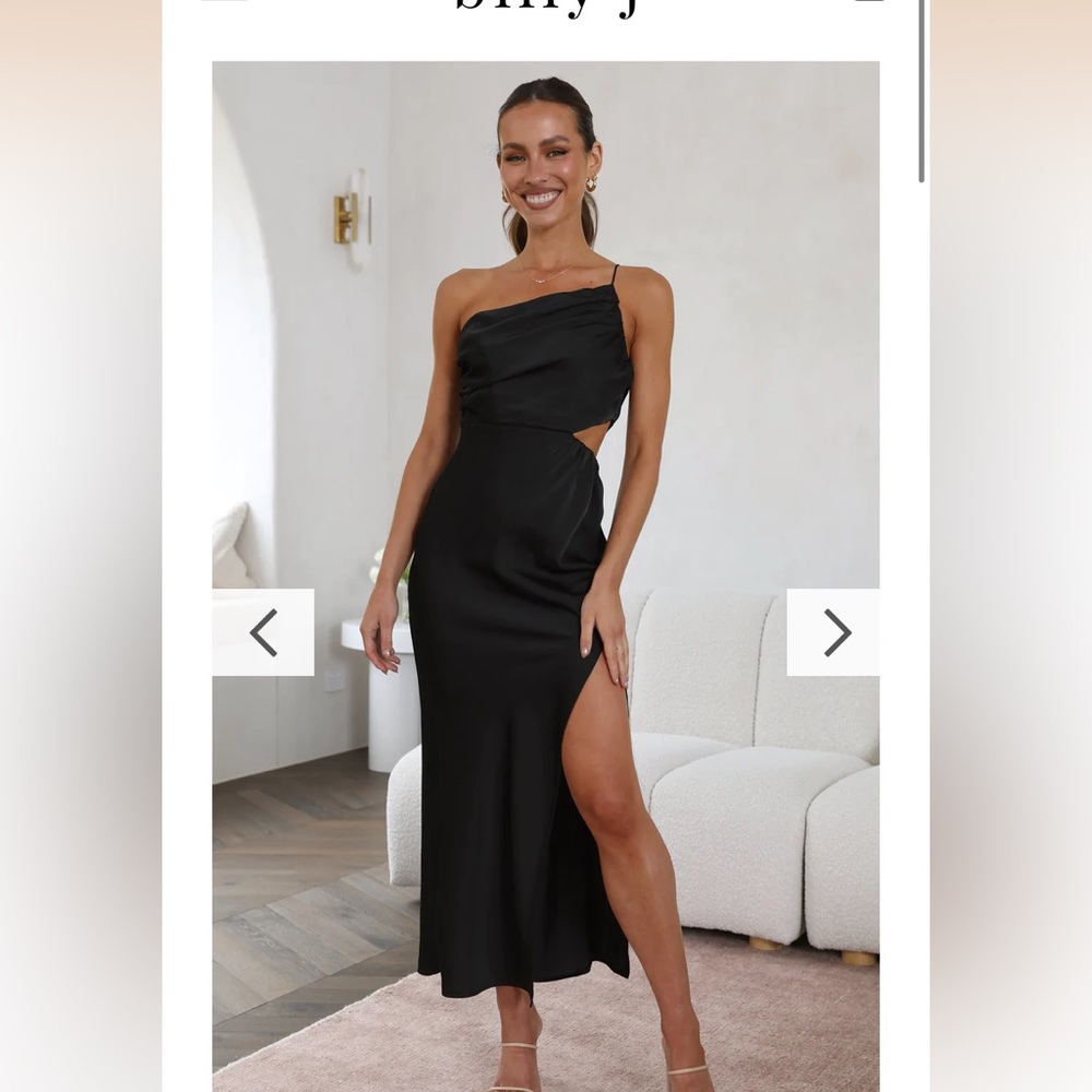Nyla Maxi Dress - Black